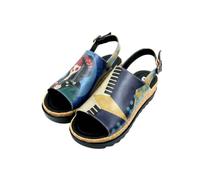 DOGO Gigi, Sandali con Tacco Donna, Multicolore, 36 EU