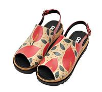 DOGO Gigi, Sandalo con Tacco Donna, Multicolor, 37 EU