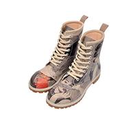 DOGO Long Boots, Stivale a metà Polpaccio Donna, Mehrfarbig, 37 EU