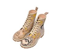 DOGO Long Boots, Stivale a metà Polpaccio Donna, Multicolor, 36 EU