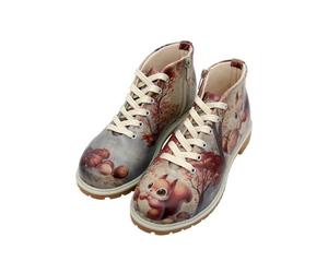 DOGO Shortcut Boots - Stivali vegani da donna e stivaletti sostenibili e colorati - Stivali comodi alla moda da donna, These Are Ma Nuts, 38 EU Larga
