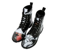 DOGO Stivali lunghi vegani da donna, Stivaletti sostenibili e colorati, Stivali comodi alla moda, Go Back To Being Yourself Black, 40 EU