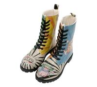 DOGO Women Vegan Leather Multicolor Long Boots Cool Design