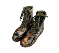 DOGO Women's Future Mid Calf Boot, Multicolore, 2 UK