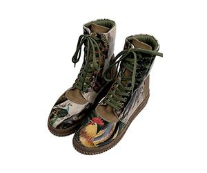 DOGO Women's Future Mid Calf Boot, Multicolore, 3 UK