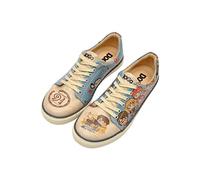 DOGO Women's WB Sneakers, Multicolor, 3 UK