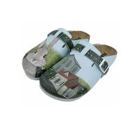 DOGO Zoccoli da donna - Zoccoli da donna vegani e pantofole sostenibili e colorate, Going On An Adventure, 39 EU