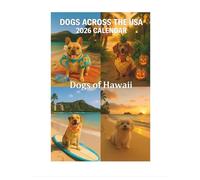 Dogs Across the USA 2026 Calendar: Hawaii Edition