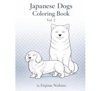 Dogs and Japanese Patterns Coloring Book Vol.2