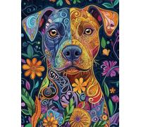 Dogs and Mandalas Therapy: 500 Pages Coloring Book for Children and Adults.: Coloring therapy with 500 pages of relaxing mandala dogs.