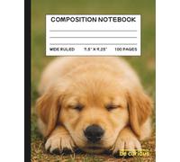 Dogs Composition Notebook - Wide Ruled: Adorable Dog-Themed Notebook Ideal for Math, Notes, and Drawing. Perfect for School, Note-Taking & Creative Journaling.