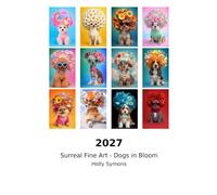 Dogs in Bloom Wall Calendar 2027