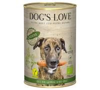 Dog's Love Bio Vegan 24 x 400 g Alimento umido per cane - Greens