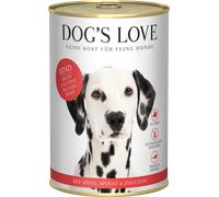 DOG'S LOVE Cibo Umido per Cani - ADULT, MANZO - 400 g