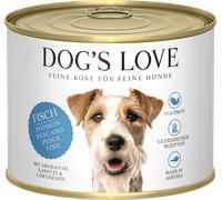 DOG'S LOVE Cibo Umido per Cani - ADULT, PESCE - 200 g