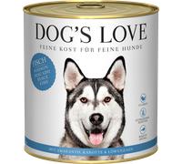 DOG'S LOVE Cibo Umido per Cani - ADULT, PESCE - 800 g