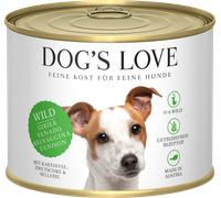 DOG'S LOVE Cibo Umido per Cani - ADULT, SELVAGGINA - 200 g