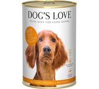 DOG'S LOVE Cibo Umido per Cani - ADULT, TACCHINO - 400 g