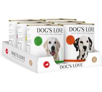 DOG'S LOVE Cibo Umido per Cani - Confezione Multipla 6 x 800 g - 4.800 g
