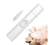 Dogs Nail Drill, Quiet Puppy Nail Grinder, Electric Cat Clippers, Rechargeable Grooming Tool, Painless Pet Claw Trimmer, Ideal for Home Paw Care and Salon Use, 4.72x1.1x0.87 Inches