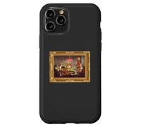 Dogs Playing Poker Public Domain Art TPA Funny Custodia per iPhone 11 Pro