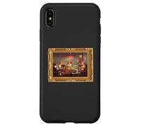 Dogs Playing Poker Public Domain Art TPA Funny Custodia per iPhone XS Max