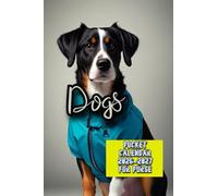 Dogs pocket calendar 2026-2027 for purse: 50 Pages, 4" x 6" Small Planner, Contains background images, Premium colors, Contains 24 Months to Refill, ... From January 1, 2026 Until December 31, 2027.