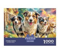 Dogs RunningEngaging 1000-Piece Jigsaw Puzzles for Adults Featuring Challenging Educational Games for Both Women And Men - A Fantastic Collaborative Activity for Adults And Kids Age 12 Years And Up 5