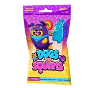 Dogs vs Squirls - Mystery Bag - 1pk - 10,2 cm di peluche ripieni di fagioli! Collezionali come animali da scrivania, giocattoli agitati o giocattoli sensoriali per bambini, ragazzi e ragazze!