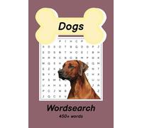 Dogs Word Search Puzzle Book: Over 50 Dog-Themed Word Searches with Easy-to-Read Print, Featuring Breeds, Tricks, and More - Perfect Gift for Vacations, Holidays, and Dog-Loving Downtime!
