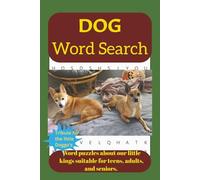 Dogs Word Search Puzzle Book: Word Searches with Easy-to-Read Print about Dogs, Pets, and puppies - |6x9 inches, ... Gift for Vacation, Holiday, and free time