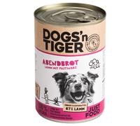 Dogs'n Tiger Adult 12 x 400 g Umido cane - Agnello & Pastinaca