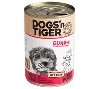 Dogs'n Tiger Adult 12 x 400 g Umido cane - Manzo & Zucca