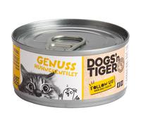 Dogs'n Tiger Filetti 12 x 70 g Umido gatto - Filetto di Pollo