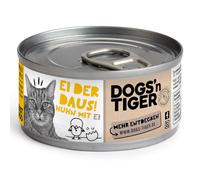 Dogs'n Tiger Filetti 12 x 70 g Umido gatto - Filetto di Pollo & Uovo