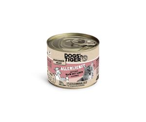 Dogs'n Tiger Menù Gourmet 6 x 200 g - Manzo con Fegato