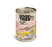 Dogs'n Tiger Menù Gourmet 6 x 400 g Umido per gatto - Pollame con Pollo