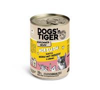 Dogs'n Tiger Menù Gourmet 6 x 400 g Umido per gatto - Pollo con Cuori