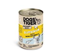 Dogs'n Tiger Menù Gourmet 6 x 400 g Umido per gatto - Pollo con Trota I Kitten
