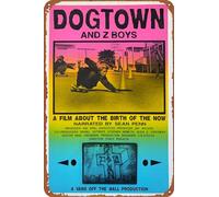 Dogtown and Z-Boys (# 1 of 3) A film about the birth of the now 2001 Movie Poster Wall Art Metal Wall Art Metal Tin Sign 20,3 x 30,5 cm