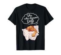 Dogue De Bordeaux Dog Camicia da Notte Pigiama Maglietta