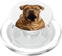 Dogue de Bordeaux Dog Illustrazione PopSockets PopGrip per MagSafe