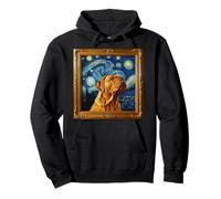 Dogue de Bordeaux Notte Stellata Felpa con Cappuccio