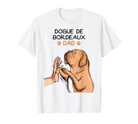 Dogue de Bordeaux papà cane Maglietta