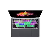 Dogxiong touch bar layout US Avid Pro Tools funzionale Hot chiave collegamento tastiera in silicone cover per MacBook Pro 33 cm 15 touch bar [2016 rilascio con touch bar] A1706 A1707