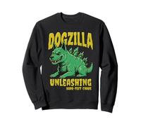 Dogzilla Cane Mostro Kaiju Caos Fan Felpa