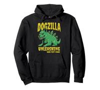 Dogzilla Cane Mostro Kaiju Caos Fan Felpa con Cappuccio