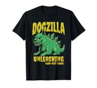 Dogzilla Cane Mostro Kaiju Caos Fan Maglietta