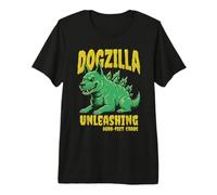 Dogzilla Cane Mostro Kaiju Caos Fan Maglietta Premium