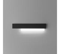 DOHA A/G - APPLIQUE NERO A LED 3000K 2100LM 25W ALLUMINIO E METACRILATO